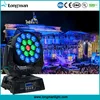 Rohs 19*15w rgbw zoom moving head led rotating beam stage light