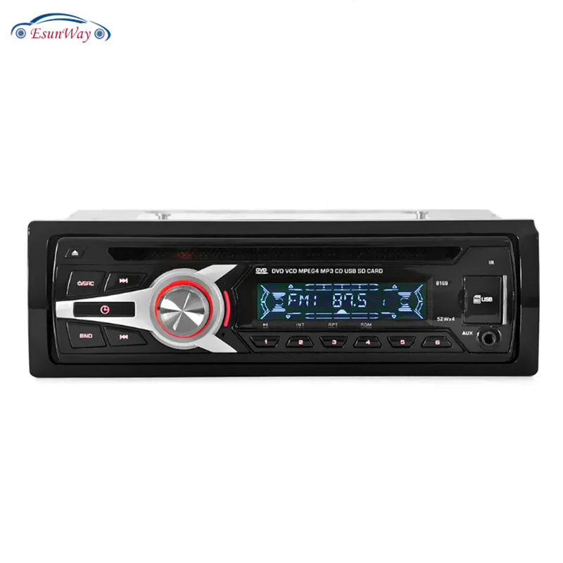 Универсальный Fit стерео радио аудио плеер CD DVD MP3 плеер с FM Aux вход SD/USB порты и разъёмы