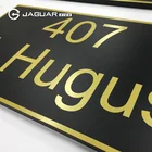 Manufacturer custom various style decorative outdoor address sign aluminium plaque