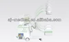 used c-arm medical x-ray cr system Medium Electric adjustable collimator System with Mega-Pixel Digital CCD & Workstation X-ray