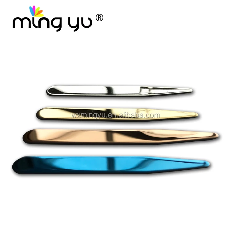 shiny surface metal collar stays
shiny surface metal collar stays