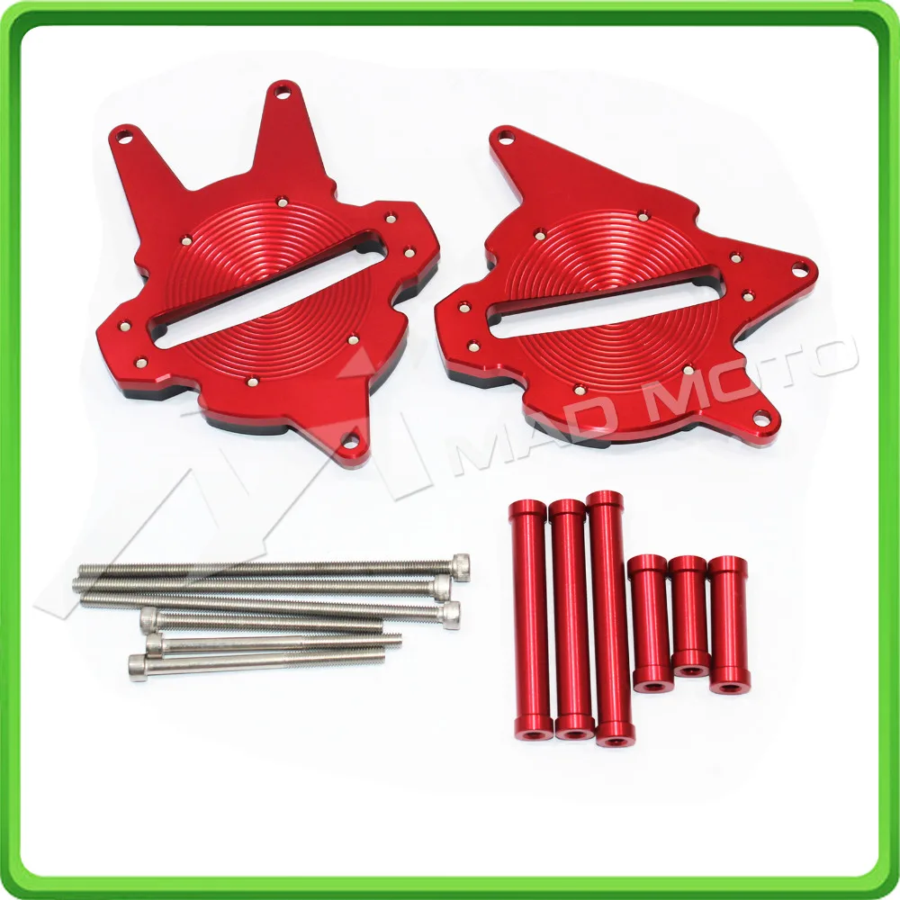 Motorcycle Engine Cover Protector Protection Set For Honda Grom MSX125 MSX 125SF 2013 2014 2015 2016 Red (2)