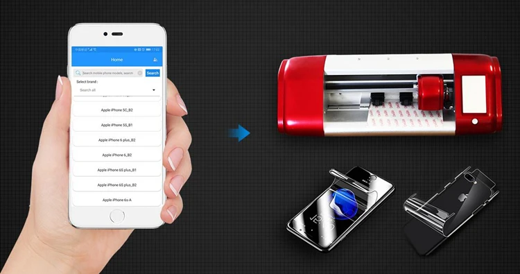 Protecteur d'&eacute;cran et Complet du corps protecteur film traceur avec le syst&egrave;me de contr&ocirc;le D'APPLI - ANKUX.COM