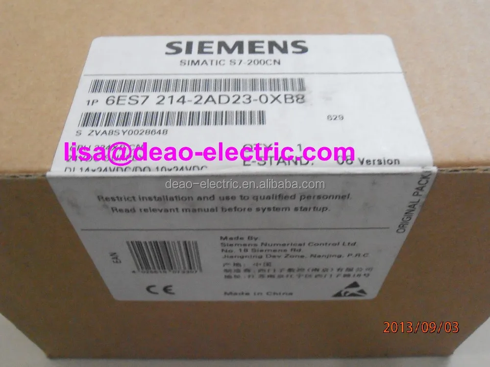 100% orignialシーメンスplc 6ES7214-2AD23-0xB8 6ES7214-2AD23-0xB0 s7-200 plc-その他電装品問屋・仕入れ・卸・卸売り