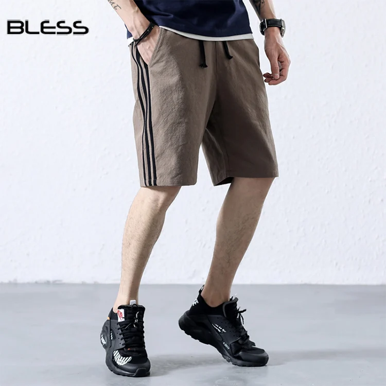 New Fashion Mens Summer Short Side Stripe Shorts For Gym