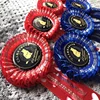 44mm rosette button badge material Wedding brooch Factory direct sale