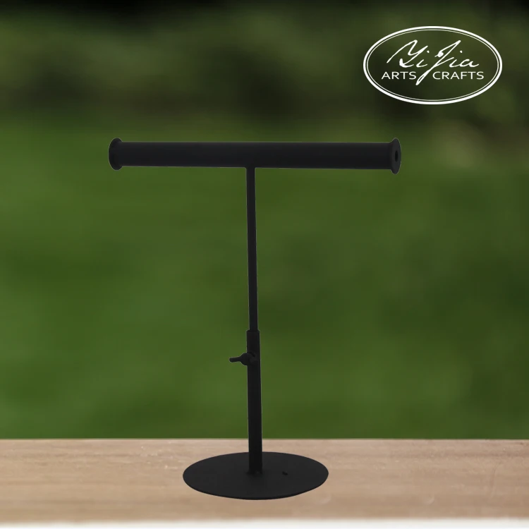 Countertop Jewelry Display Stand Steel Pipe Single Bar T Stand Display Fixture Buy T Stand