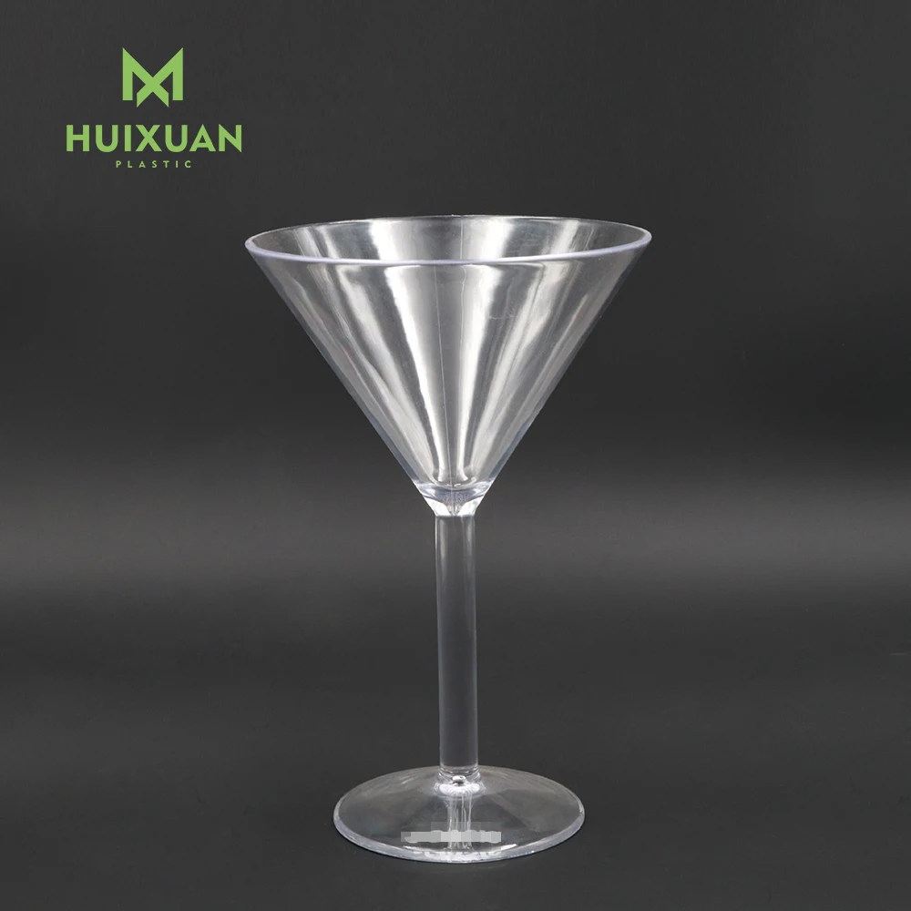 Good quality drinking transparent wine plastic cocktail martini glass cup for wine, Customized
Good quality drinking transparent wine plastic cocktail martini glass cup for wine, Customized