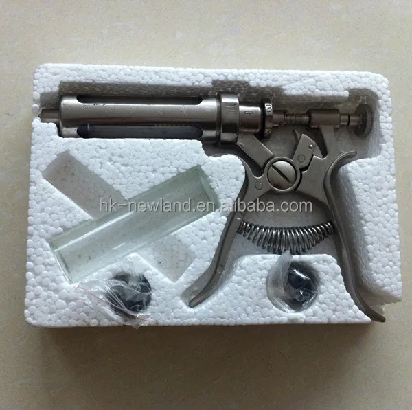 30ml metal Revolver Syringe pistol syringe for veterinary