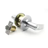 American market tubular lever lock door handle stainless steel brass