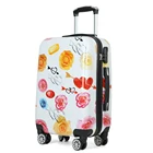 Customized Design abs pc trolley travel luggage/bag set 20"24"28"/luggage bag & cases