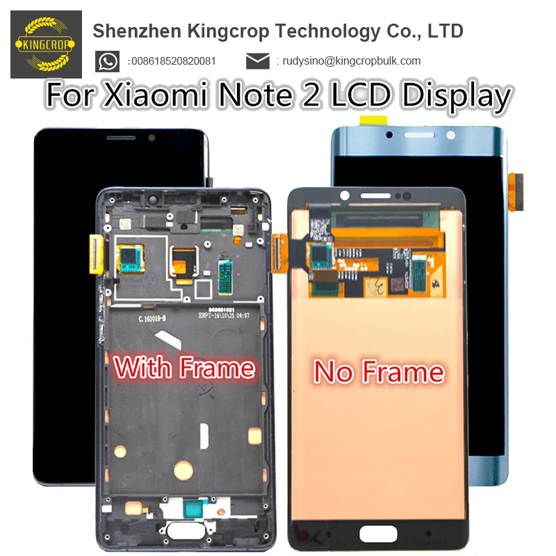 Wholesale price for xiaomi Mi note 2 LCD display+touch screen digitizer with frame assembly, Black
Wholesale price for xiaomi Mi note 2 LCD display+touch screen digitizer with frame assembly, Black