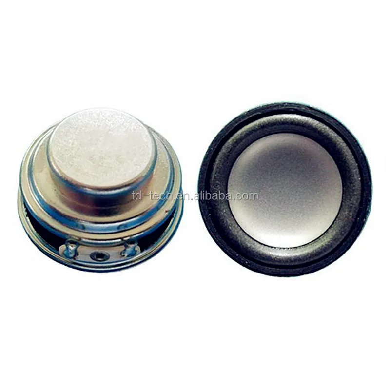 Taidacent Rectangle Sound Output Watts Reducing Flange Full Range Audio System Mini 36mm 4 Ohm 2 Watt Speaker - ANKUX.COM