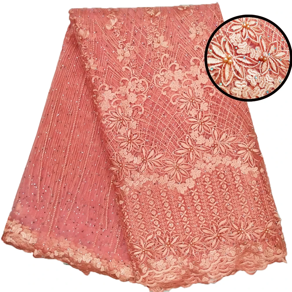 2019 new arrival high quality luxury style french lace fabric SH001, N/a 
2019 new arrival high quality luxury style french lace fabric SH001, N/a
