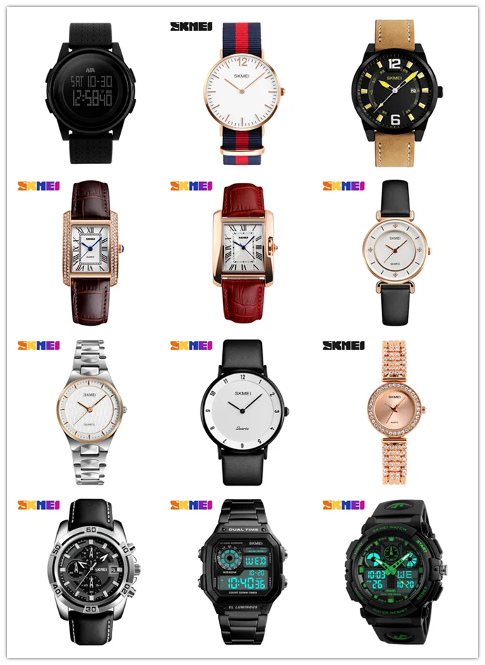 Gold plated black womens wrist watches interchangeable watch set