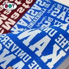 Wholesale Cheap Custom Private Letter Number Logo Flocking Printed and Flock Heat Transfers Printing