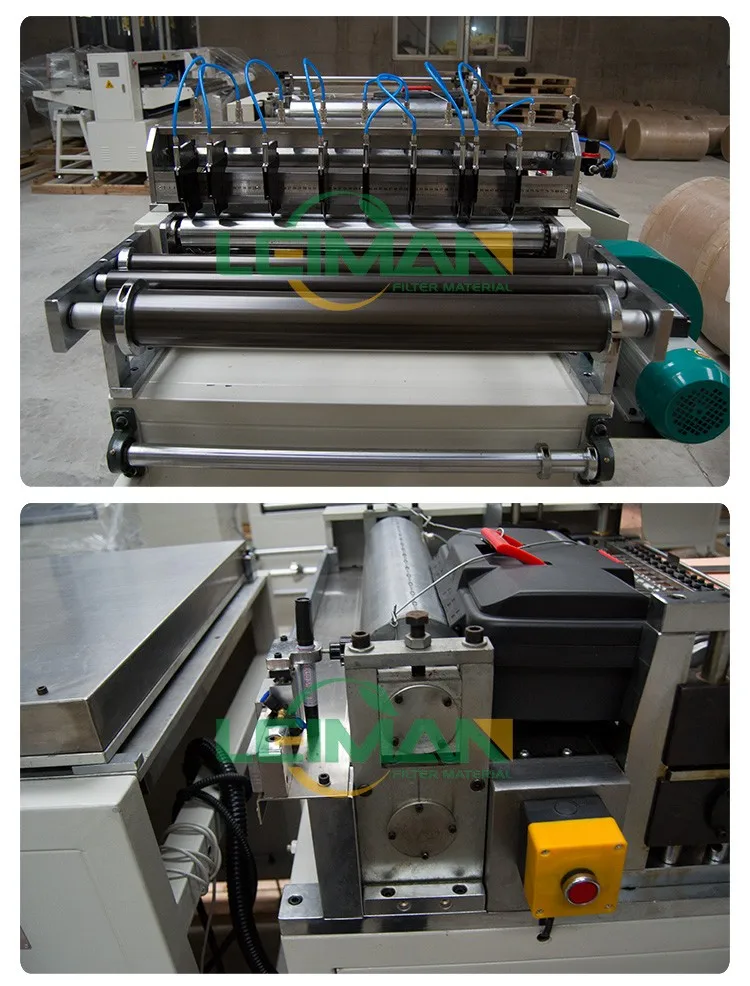 600mm Air Filter Paper Rotary pleating machine Filter Manufacturing Equipment