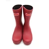 fashion factory custom brand wholesale rain boots pvc for women