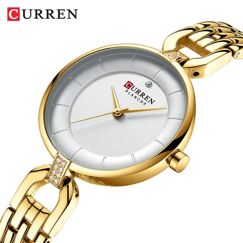 CURREN Women Quartz Watches Stainless Steel Clock Ladies Wristwatch Top Brand Luxury Watches Women Relogois feminino
CURREN Women Quartz Watches Stainless Steel Clock Ladies Wristwatch Top Brand Luxury Watches Women Relogois feminino