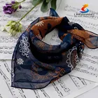 New design for women wholesale urban headwear organic silk bandana