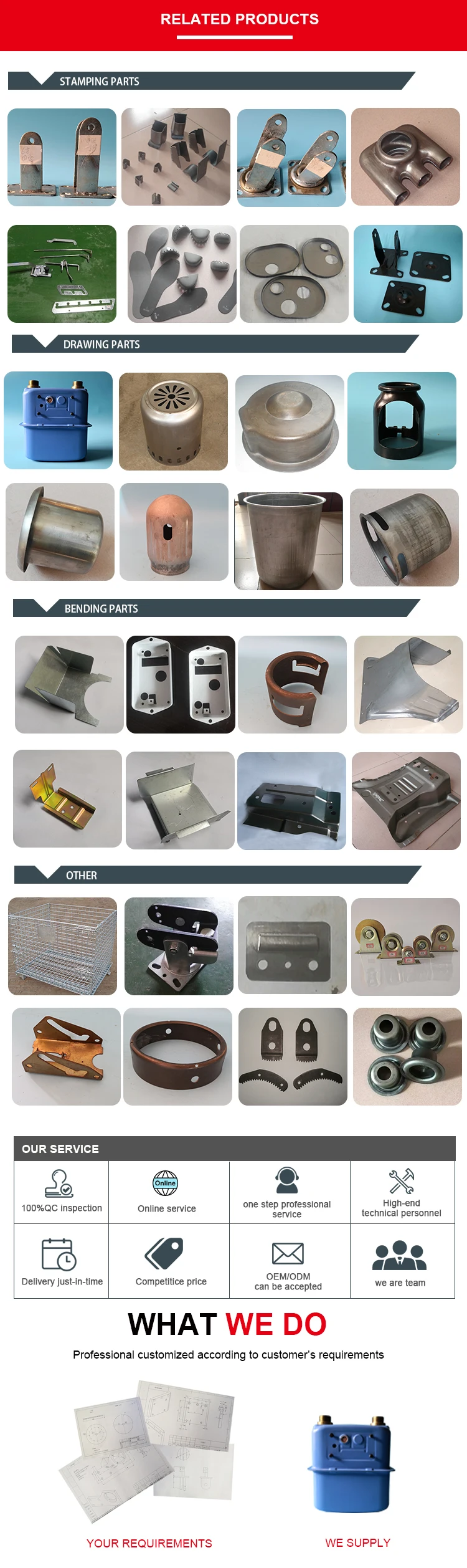 Stamping mould technical metal shell steel shell for gas meter