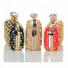 Classic wholesale elegance bags skull rivets banjara clutch bags with four rings closure