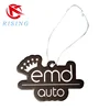 print custom logo best promotional gift hang paper car air freshener with good scent