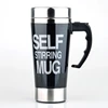 Wholesale Excellent Material Electric Stainless Steel Coffee Mixing Cup Drinking Cup /Self Stirring Mug With Handle