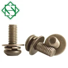 Cap Screws Screw Antique Bronze Socket Head Cap Screws Binding Head Machine Screw With Lock Washer