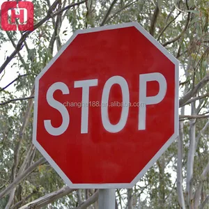 blue street sign