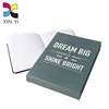 High Quality Custom PU Leather Hardcover Notebook Set with Packaging Box