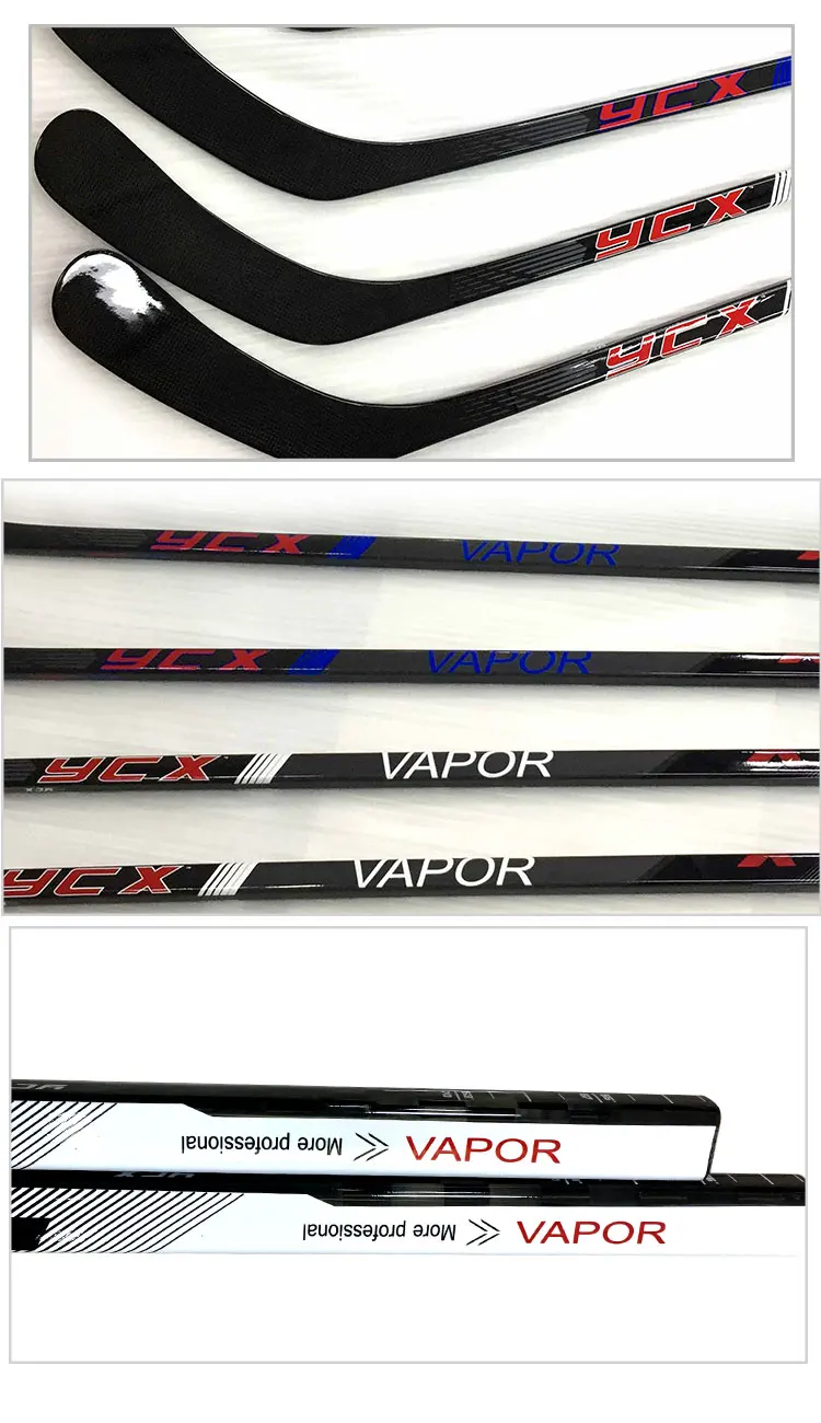 Factory Direct Adults Carbon Fiber Hockey Stick With Different Types