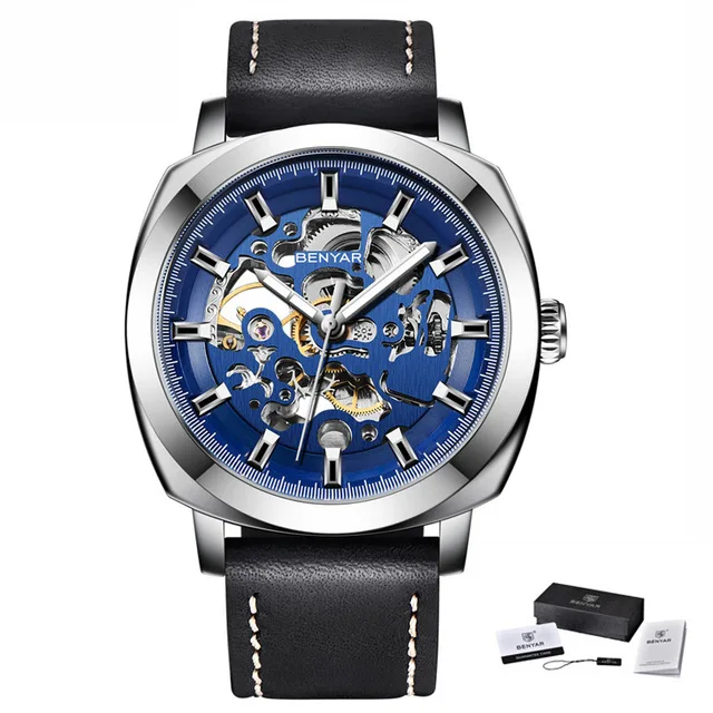 Benyar 5121 Luxury Business Waterproof Automatic Mechanical Watch Relogio Masculino
Benyar 5121 Luxury Business Waterproof Automatic Mechanical Watch Relogio Masculino