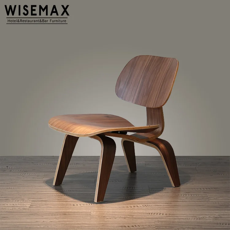 Nuevo Disenador De Lcw Madera Contrachapada Doblada Salon Silla Con Chapa De Nogal Para Sala De Estar Y Comedor Buy Disenador De Moda Lcw Plywood Lounge Silla Lateral Madera Contrachapada Con Chapa