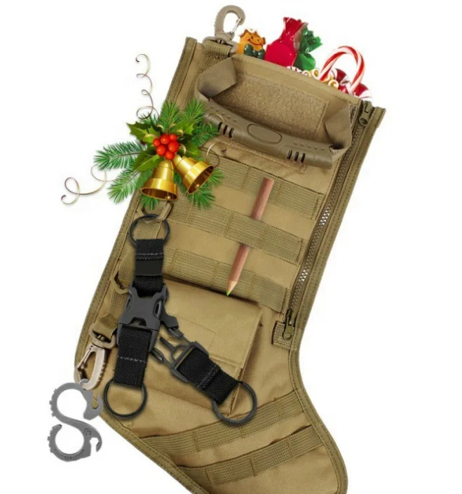 Unique Military Accessory Tactic Socks Storage Bag Molle Elite Tactical Christmas Socks
Unique Military Accessory Tactic Socks Storage Bag Molle Elite Tactical Christmas Socks