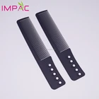 High quality carbon fiber thin black professional men hair comb