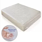 Plastic Storage Moving House Double King Mattress Cover Protector Polythene Bag