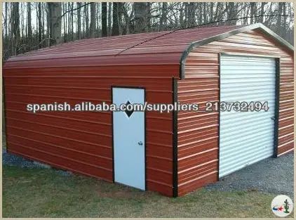 garajes y cobertizos metálicos-Casas prefabricadas-Identificación del