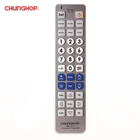 Chunghop RM-A1E Big Keys Universal TV Remote RoHS CE SIlver Remote Control Codes