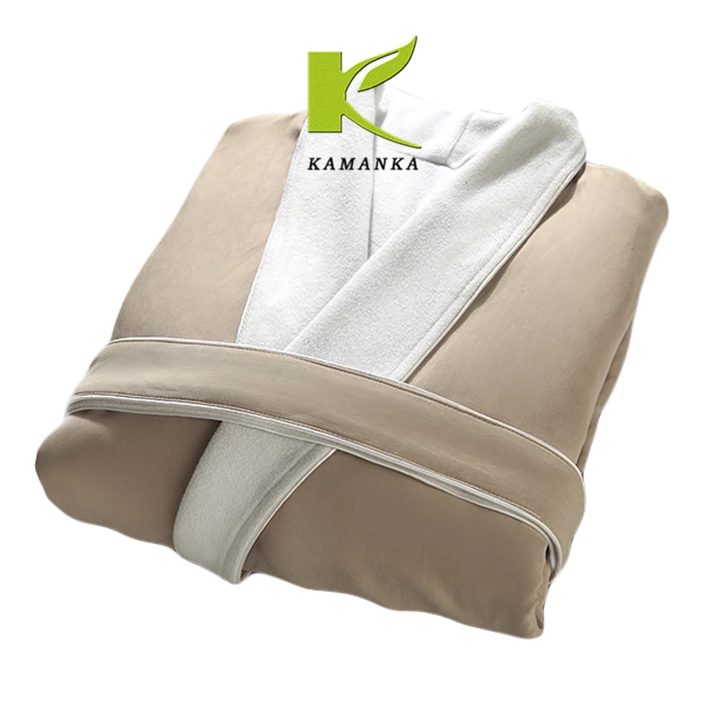 Custom Four Seasons Wholesale High Quality Deluxe Luxury Sleeping Hotel Bathrobe Set
Custom Four Seasons Wholesale High Quality Deluxe Luxury Sleeping Hotel Bathrobe Set