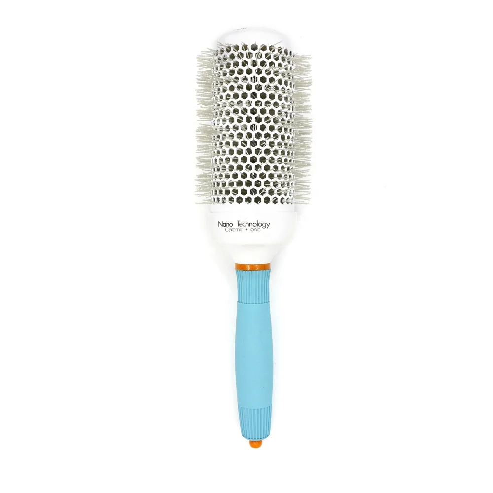 Aluminum Tube Round Hair Comb Ionic Anti-slide Handle Salon Hair Ceramic Styling Brush, Gold
Aluminum Tube Round Hair Comb Ionic Anti-slide Handle Salon Hair Ceramic Styling Brush, Gold