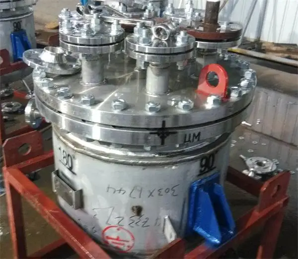 ASME quality stainless steel jacket reactor