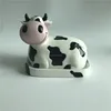 Holstein Animal Design Cow Ceramic Figural Lidded ceram enamel Butter Dish
