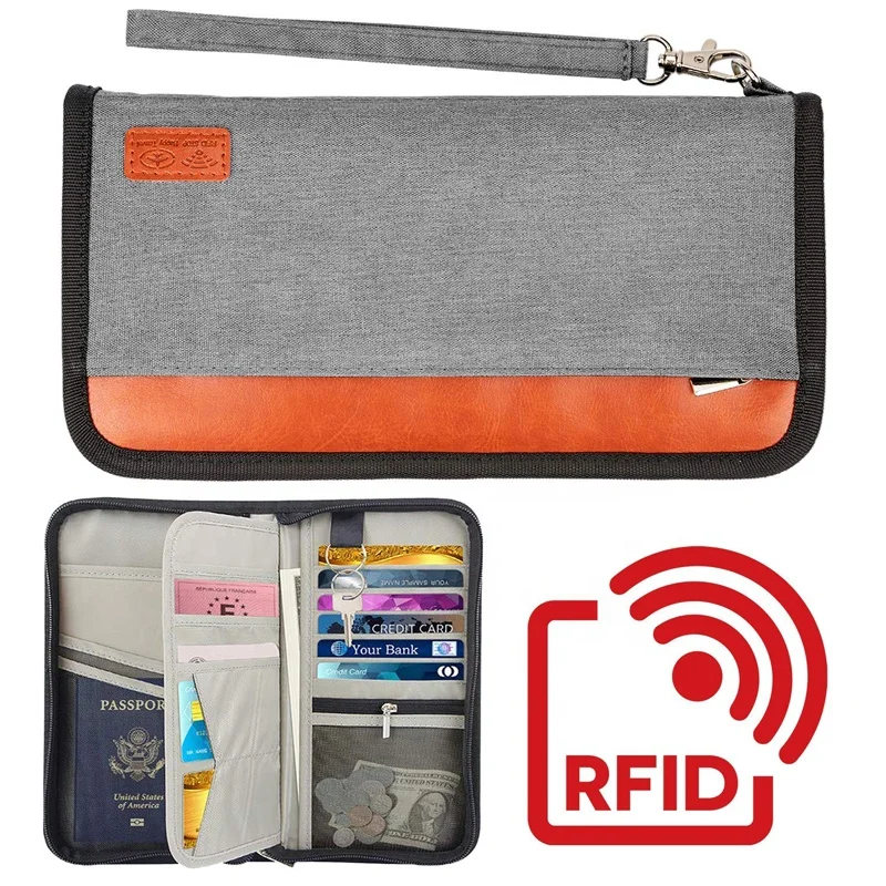 Family RFID Blocking Cover Credit Card Document Organizer Travel Passport Wallet Passport Holder, Grey ,black,blue
Family RFID Blocking Cover Credit Card Document Organizer Travel Passport Wallet Passport Holder, Grey ,black,blue