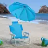 8K promotion clamp beach chair umbrella