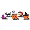 Halloween Ball Dress Up Children's Stereo Hair Clips Bat Pumpkin Headgear Holiday Gifts Wholesale