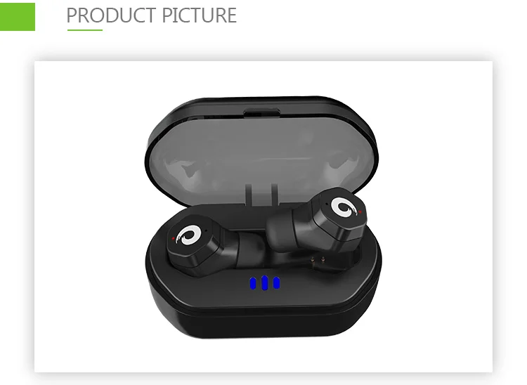 2019 Earteana TWS F8 Hifi Sound TWS Bluetooth 5.0 Wireless Earbud xiaomi bluetooth earphone with Charging Case - ANKUX.COM
