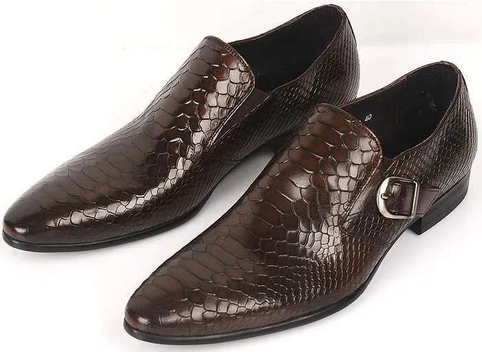 real snake leather shoes