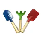 Colorful 3pcs and garden tool set for kids playing gift