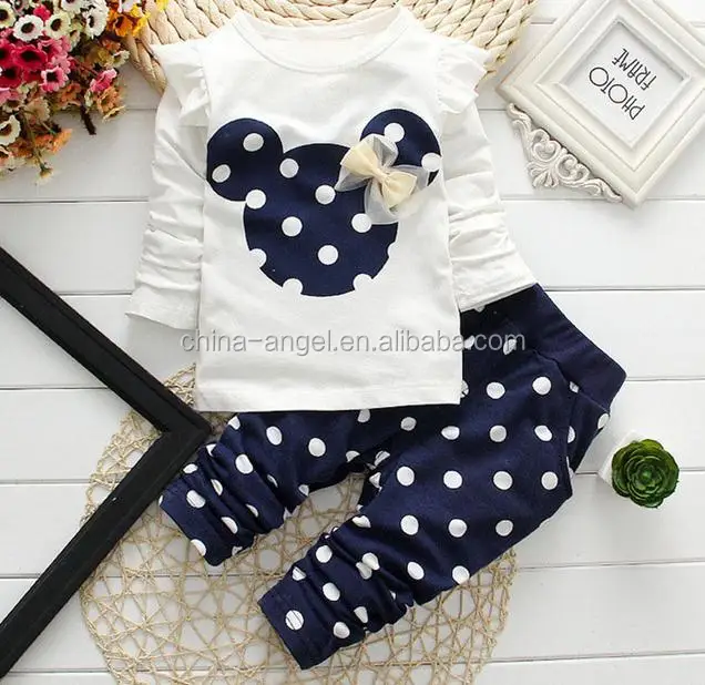 New kids clothes girl baby long rabbit sleeve cotton Minnie casual suits baby clothing retail children suits
New kids clothes girl baby long rabbit sleeve cotton Minnie casual suits baby clothing retail children suits